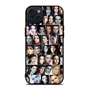 KENDALL JENNER COLLAGE iPhone 15 Plus Case
