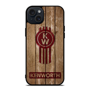 KENWORTH TRUCK LOGO WOODEN 3 iPhone 15 Plus Case