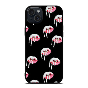 KYLIE LIPS COLLAGE iPhone 15 Plus Case KYLIE LIPS COLLAGE iPhone 15 Plus Case