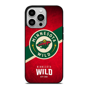 MINNESOTA WILD LOGO 2 iPhone 14 Pro Case