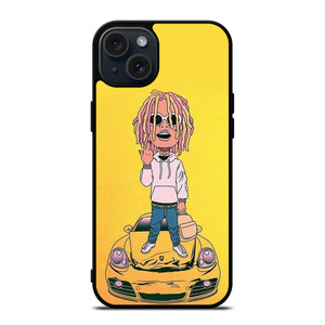 LIL PUMP MIDDLE FINGER iPhone 15 Plus Case LIL PUMP MIDDLE FINGER iPhone 15 Plus Case