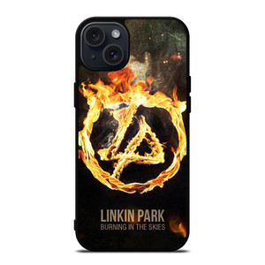 LINKIN PARK FIRE LOGO iPhone 15 Plus Case