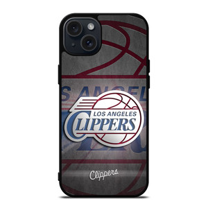 LOS ANGELES CLIPPERS LOGO 3 iPhone 15 Plus Case LOS ANGELES CLIPPERS LOGO 3 iPhone 15 Plus Case