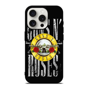 GUN AND ROSES LOGO 2 iPhone 15 Pro Case GUN AND ROSES LOGO 2 iPhone 15 Pro Case