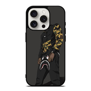 HIP HOP CAMO BAPE iPhone 15 Pro Case