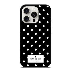 KATE SPADE POLKA BLACK iPhone 15 Pro Case KATE SPADE POLKA BLACK iPhone 15 Pro Case