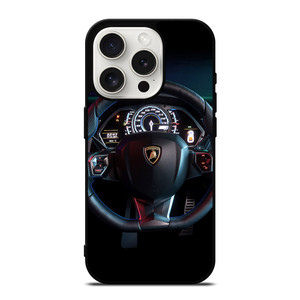 LAMBORGHINI STEERING WHEEL 3 iPhone 15 Pro Case LAMBORGHINI STEERING WHEEL 3 iPhone 15 Pro Case