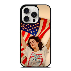 LANA DEL REY AMERICAN FLAG iPhone 15 Pro Case LANA DEL REY AMERICAN FLAG iPhone 15 Pro Case