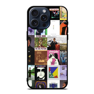 ELTON JOHN ALBUMS iPhone 15 Pro Max Case