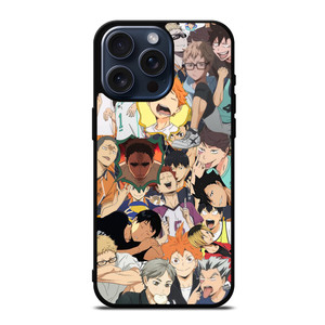 HAIKYUU CHARACTERS iPhone 15 Pro Max Case HAIKYUU CHARACTERS iPhone 15 Pro Max Case
