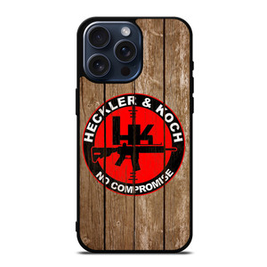 HECKLER AND KOCH LOGO iPhone 15 Pro Max Case