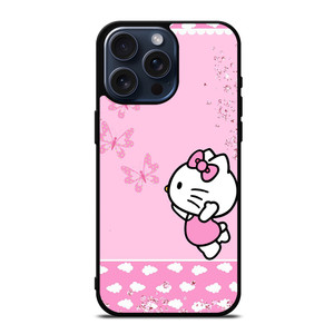 HELLO KITTY PINK LOVE iPhone 15 Pro Max Case