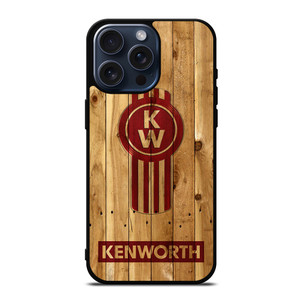 KENWORTH TRUCK LOGO WOODEN 2 iPhone 15 Pro Max Case KENWORTH TRUCK LOGO WOODEN 2 iPhone 15 Pro Max Case