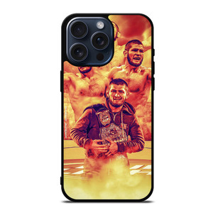 KHABIB NURMAGOMEDOV CHAMPIONS iPhone 15 Pro Max Case KHABIB NURMAGOMEDOV CHAMPIONS iPhone 15 Pro Max Case