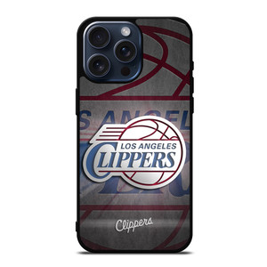 LOS ANGELES CLIPPERS LOGO 3 iPhone 15 Pro Max Case LOS ANGELES CLIPPERS LOGO 3 iPhone 15 Pro Max Case
