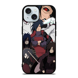 MADARA UCHIHA COLLAGE iPhone 15 Case MADARA UCHIHA COLLAGE iPhone 15 Case