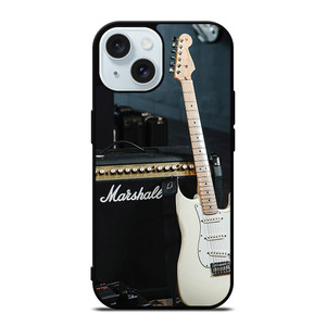 MARSHALL WITH GUITAR iPhone 15 Case MARSHALL WITH GUITAR iPhone 15 Case