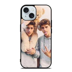 MARTINEZ TWINS TEDDY BEAR iPhone 15 Case MARTINEZ TWINS TEDDY BEAR iPhone 15 Case