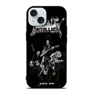 METALLICA BAND ROCK 3 iPhone 15 Case