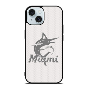 MIAMI MARLINS MLB LOGO 2 iPhone 15 Case MIAMI MARLINS MLB LOGO 2 iPhone 15 Case