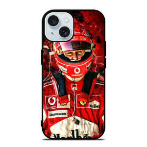 MICHAEL SCHUMACHER HELMET iPhone 15 Case MICHAEL SCHUMACHER HELMET iPhone 15 Case