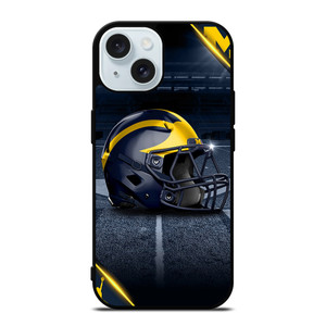MICHIGAN WOLVERINES FOOTBALL iPhone 15 Case
