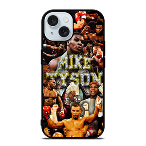 MIKE TYSON COLLAGE iPhone 15 Case MIKE TYSON COLLAGE iPhone 15 Case