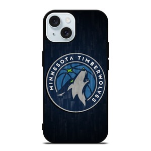 MINNESOTA TIMBERWOLVES LOGO iPhone 15 Case
