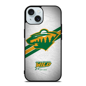 MINNESOTA WILD LOGO 3 iPhone 15 Case