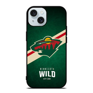 MINNESOTA WILD LOGO iPhone 15 Case