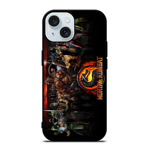 MORTAL KOMBAT CHARACTERS iPhone 15 Case MORTAL KOMBAT CHARACTERS iPhone 15 Case