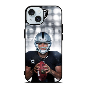OAKLAND RAIDERS DEREK CARR iPhone 15 Case OAKLAND RAIDERS DEREK CARR iPhone 15 Case