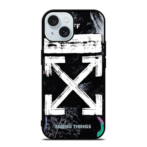OFF WHITE LOGO 2 iPhone 15 Case