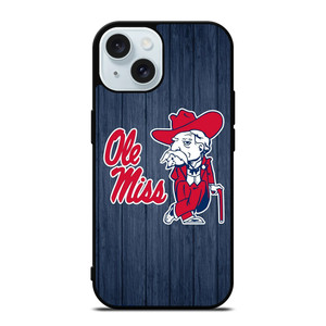 OLE MISS BASEBALL LOGO iPhone 15 Case