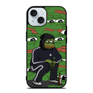 PEPE THE FROG TSM 2 iPhone 15 Case PEPE THE FROG TSM 2 iPhone 15 Case