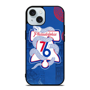 PHILADELPHIA 76ERS LOGO iPhone 15 Case PHILADELPHIA 76ERS LOGO iPhone 15 Case