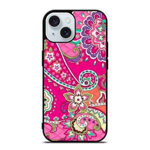 PINK SWIRLS VERA BRADLEY iPhone 15 Case PINK SWIRLS VERA BRADLEY iPhone 15 Case