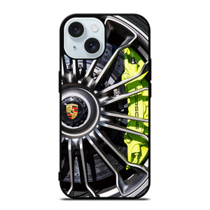 PORSCHE CAR WHEEL iPhone 15 Case PORSCHE CAR WHEEL iPhone 15 Case