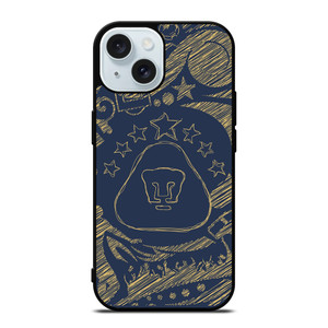 PUMAS UNAM ART LOGO iPhone 15 Case