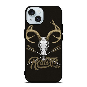 REALTREE DEER SKULL LOGO iPhone 15 Case REALTREE DEER SKULL LOGO iPhone 15 Case