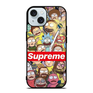 RICK AND MORTY SUPREME iPhone 15 Case
