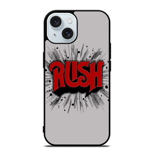 RUSH ROCK BAND iPhone 15 Case
