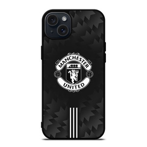 MANCHESTER UNITED BLACK iPhone 15 Plus Case MANCHESTER UNITED BLACK iPhone 15 Plus Case