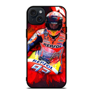 MARC MARQUEZ HELMET 2 iPhone 15 Plus Case MARC MARQUEZ HELMET 2 iPhone 15 Plus Case