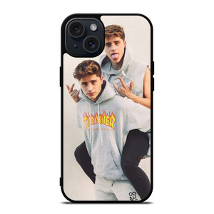 MARTINEZ TWINS THRASHER iPhone 15 Plus Case MARTINEZ TWINS THRASHER iPhone 15 Plus Case