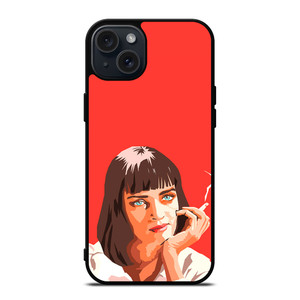 MIA WALLACE PULP FICTION iPhone 15 Plus Case