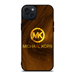 MICHAEL KORS LOGO GOLD iPhone 15 Plus Case MICHAEL KORS LOGO GOLD iPhone 15 Plus Case