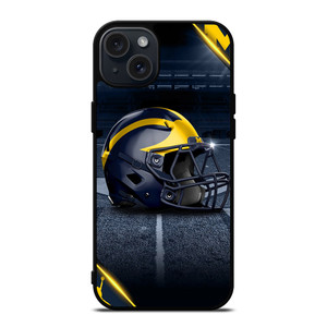 MICHIGAN WOLVERINES FOOTBALL iPhone 15 Plus Case