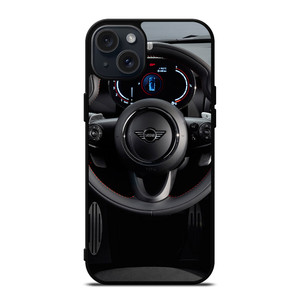 MINI COOPER STEERING WHEEL 2 iPhone 15 Plus Case MINI COOPER STEERING WHEEL 2 iPhone 15 Plus Case
