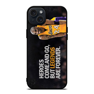 NBA LOS ANGELES LAKERS KOBE BRYANT 4 iPhone 15 Plus Case
